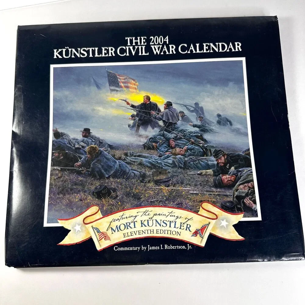 Vintage Calendar 2004 Kunstler Civil War Calendar